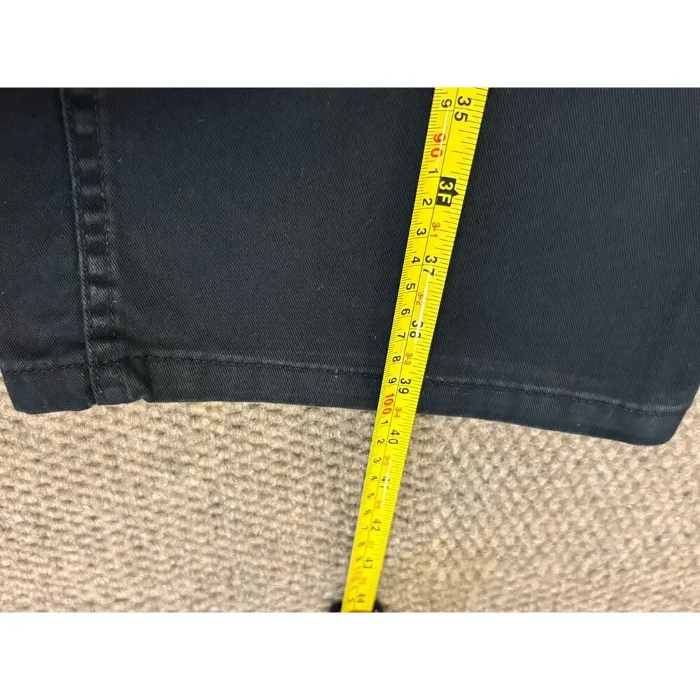 34x30 Wrangler Men’s Black Cargo Pants Relaxed Fit Cotton Workwear 70LEWBL